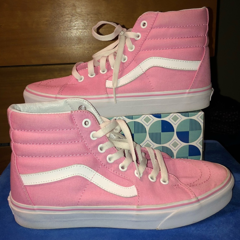 Pink High Top Vans